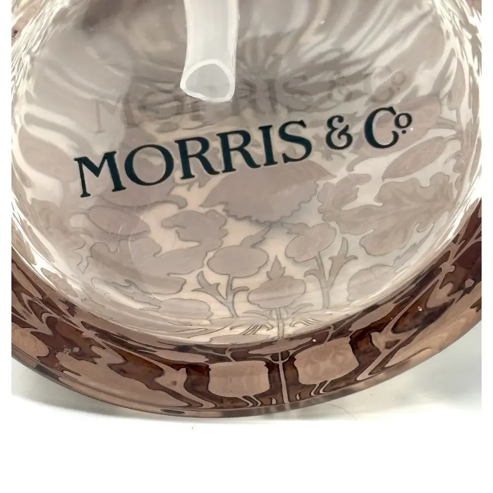 William Morris & Co Bathroom Soap Dispenser Pump Pink Floral Vanity Accessory